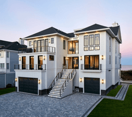 Custom home build by Lozano Construction